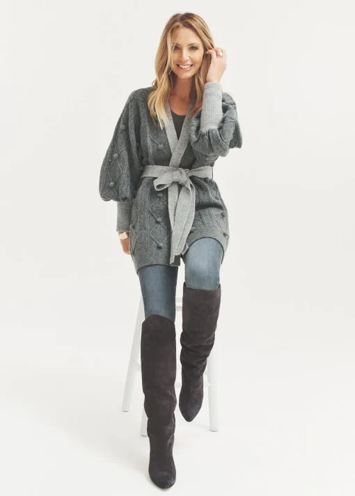 ANDREA'S LOOKBOOK X JOE'S JEANS | JAMES BOBBLE CARDIGAN