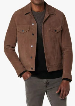 CASH SUEDE TRUCKER JACKET