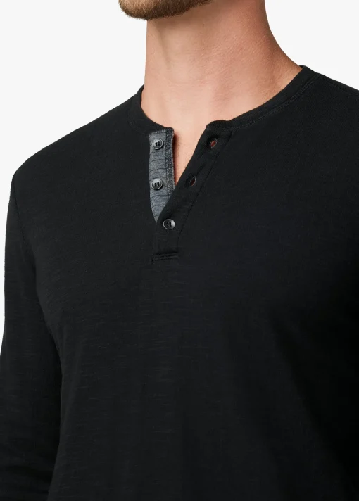 DWIGHT DOUBLE-FACE HENLEY