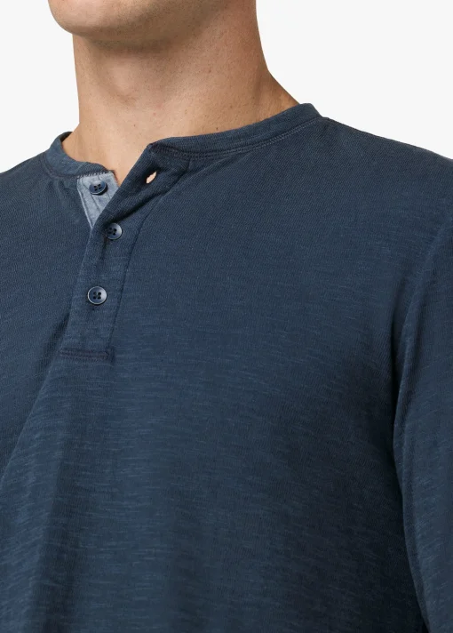 DWIGHT DOUBLE-FACE HENLEY