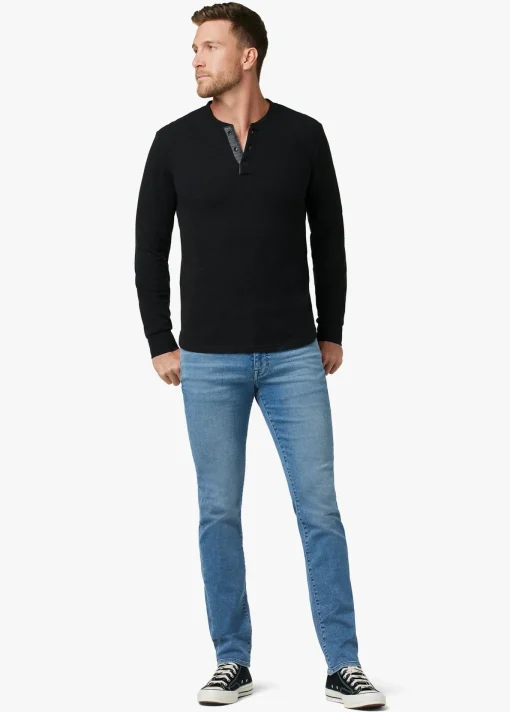 DWIGHT DOUBLE-FACE HENLEY