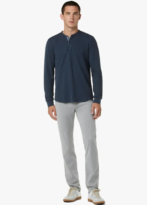 DWIGHT DOUBLE-FACE HENLEY