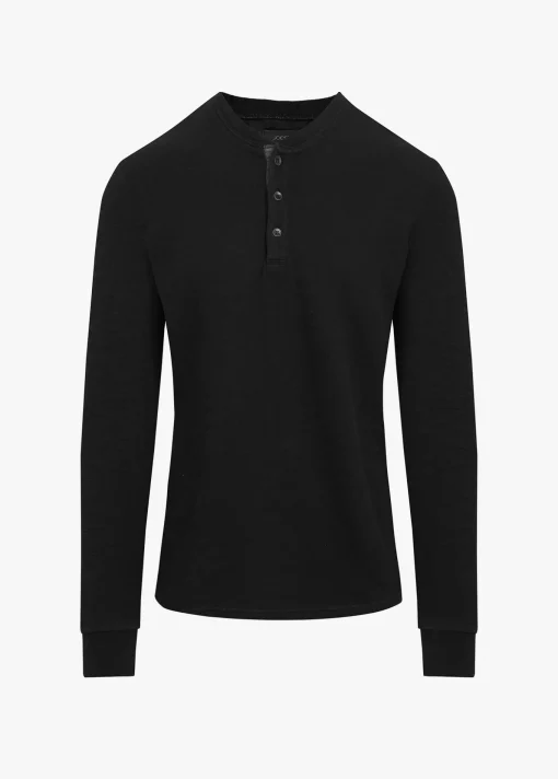 DWIGHT DOUBLE-FACE HENLEY