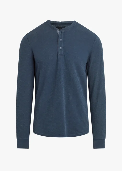 DWIGHT DOUBLE-FACE HENLEY