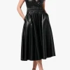 FELICITY VEGAN LEATHER DRESS