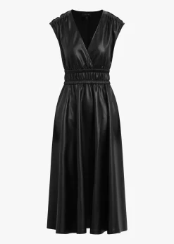 FELICITY VEGAN LEATHER DRESS