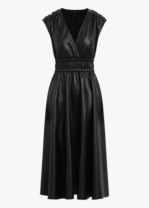 FELICITY VEGAN LEATHER DRESS