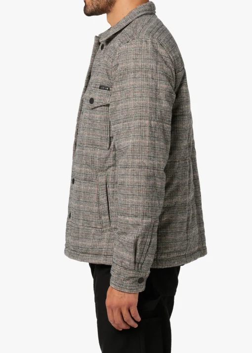 FLYNN QUILTED SHIRT JACKET