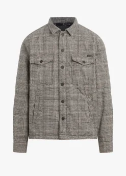 FLYNN QUILTED SHIRT JACKET