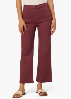 HIGH RISE WIDE LEG CROP no
