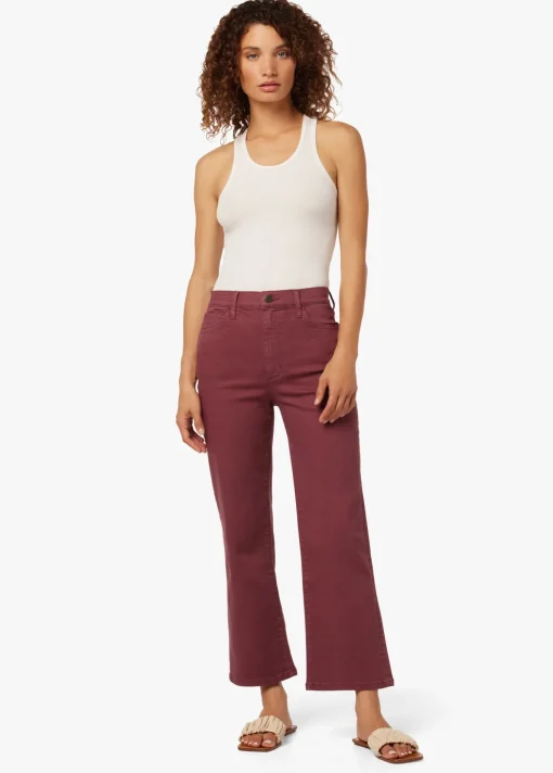 HIGH RISE WIDE LEG CROP no
