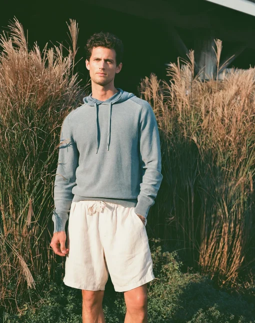 LINEN DRAWSTRING SHORT