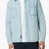 LOU INDIGO LINEN SHIRT