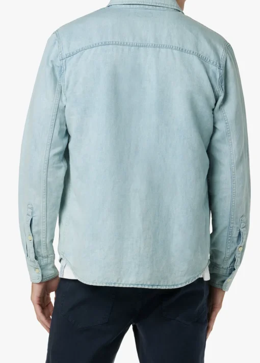 LOU INDIGO LINEN SHIRT