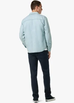 LOU INDIGO LINEN SHIRT