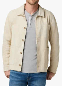 PARKER SUEDE CHORE JACKET