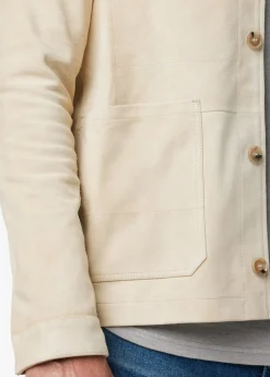 PARKER SUEDE CHORE JACKET