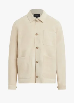 PARKER SUEDE CHORE JACKET