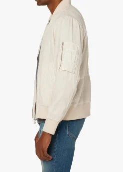 RAY LINEN BOMBER