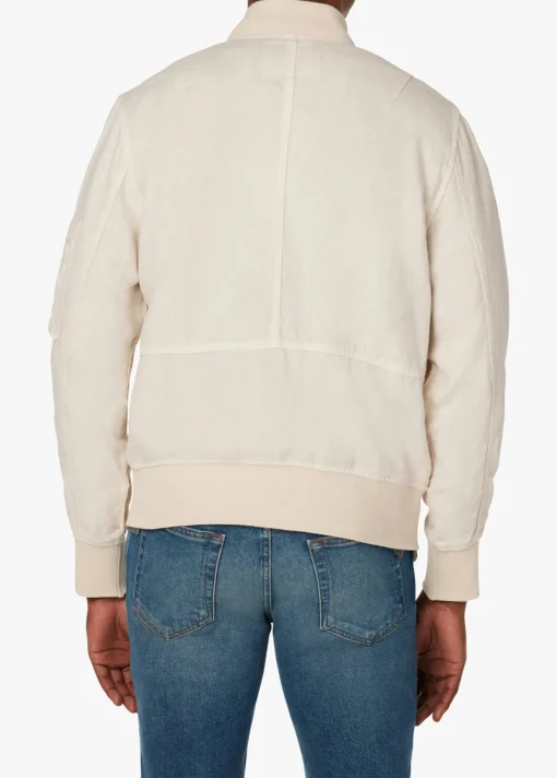 RAY LINEN BOMBER