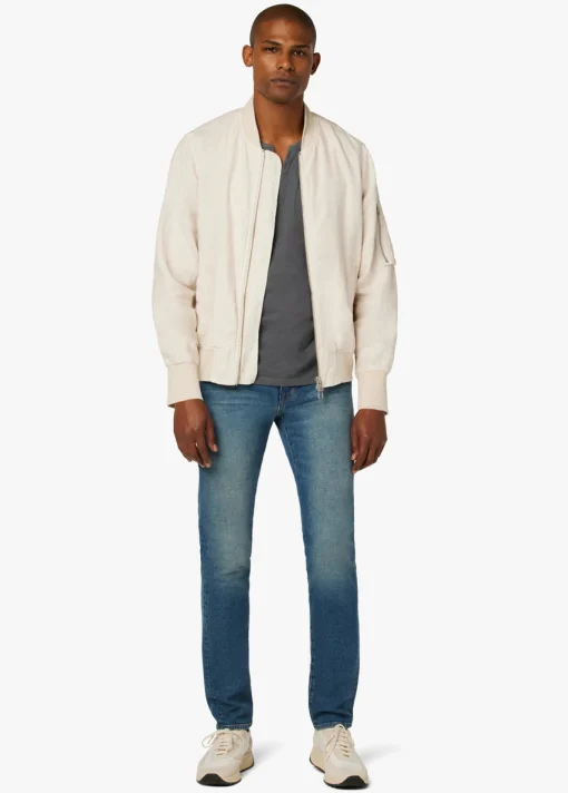 RAY LINEN BOMBER
