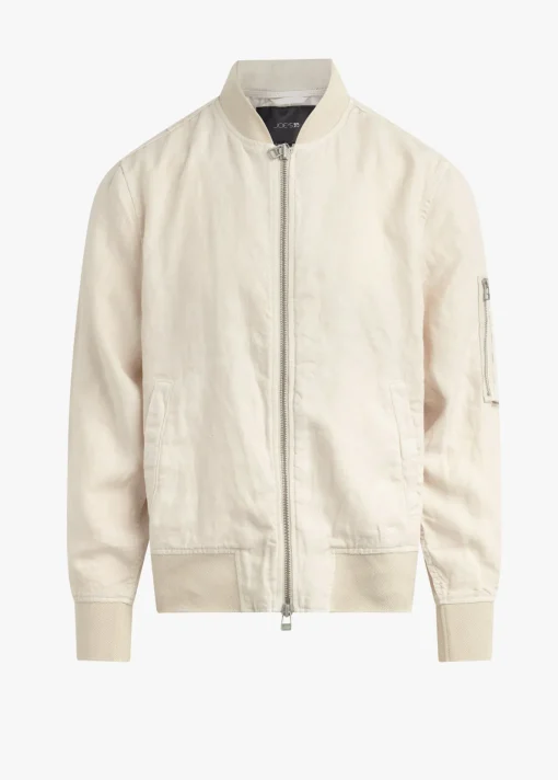 RAY LINEN BOMBER