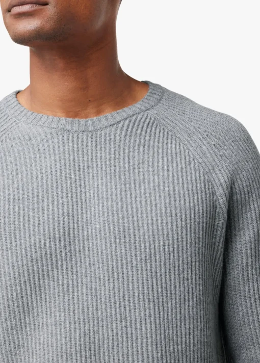 TEXTURED CREWNECK SWEATER