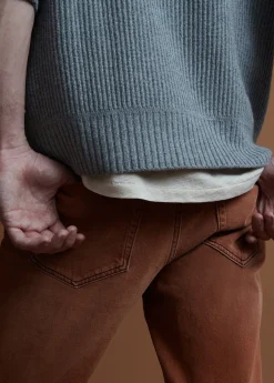 TEXTURED CREWNECK SWEATER