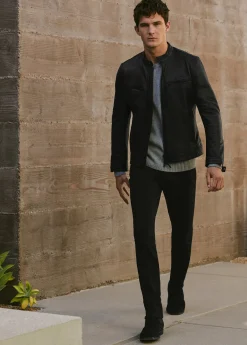TEXTURED CREWNECK SWEATER