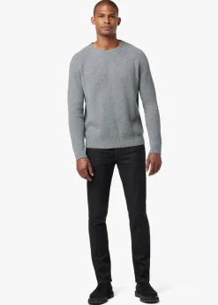 TEXTURED CREWNECK SWEATER