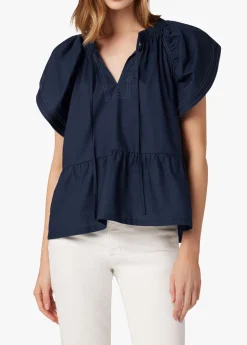THE ADELYN FLUTTER SLEEVE TOP