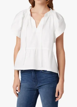 THE ADELYN FLUTTER SLEEVE TOP