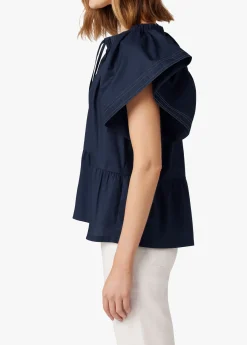 THE ADELYN FLUTTER SLEEVE TOP