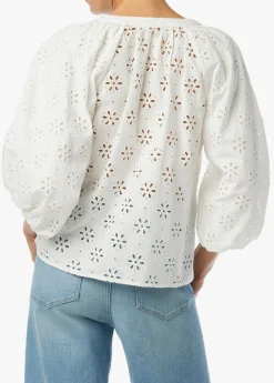 THE ANDIE BRODERIE BLOUSE
