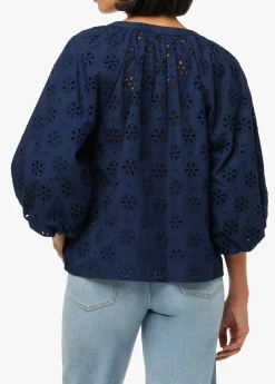 THE ANDIE BRODERIE BLOUSE