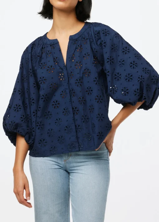 THE ANDIE BRODERIE BLOUSE