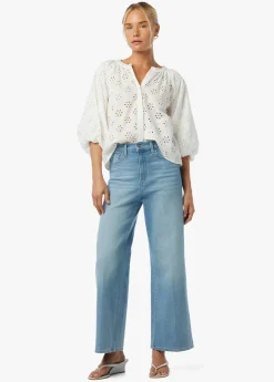 THE ANDIE BRODERIE BLOUSE