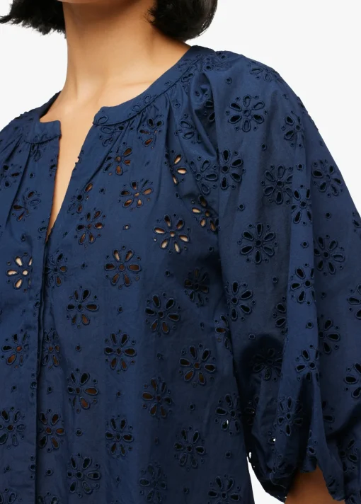 THE ANDIE BRODERIE BLOUSE