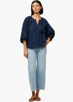 THE ANDIE BRODERIE BLOUSE