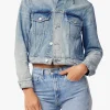 THE JOEY SHRUNKEN DENIM JACKET