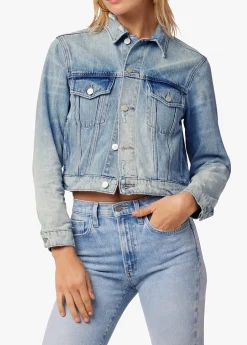 THE JOEY SHRUNKEN DENIM JACKET