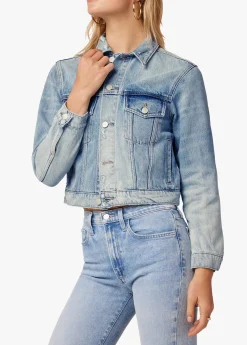 THE JOEY SHRUNKEN DENIM JACKET