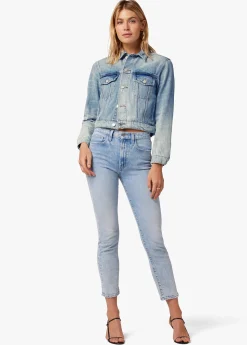 THE JOEY SHRUNKEN DENIM JACKET