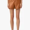 THE JOHNNIE VEGAN LEATHER SHORT