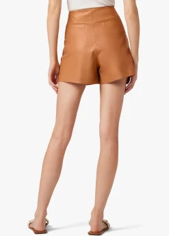 THE JOHNNIE VEGAN LEATHER SHORT