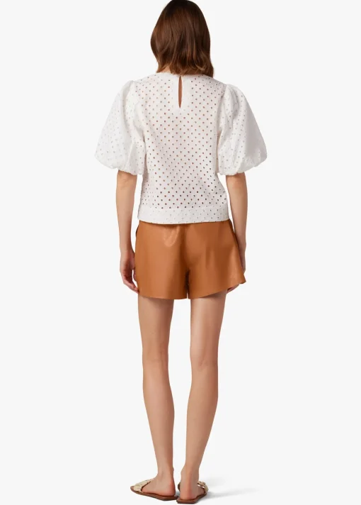 THE JOHNNIE VEGAN LEATHER SHORT