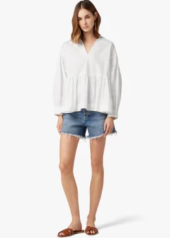 THE LENI POPOVER TOP