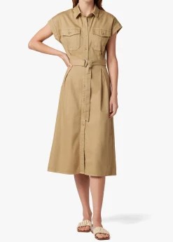 THE PLEATED SAFARI DRESS