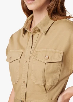 THE PLEATED SAFARI DRESS