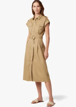 THE PLEATED SAFARI DRESS